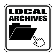 Sticker - Logo local archives.