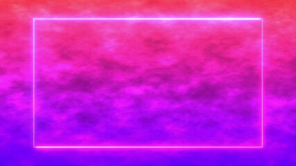 Wall Mural - nebular space background with neon saber for background