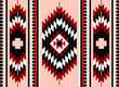 Geometric ethnic oriental seamless pattern traditional Design for background,carpet,wallpaper.clothing,wrapping,Batik fabric,Vector illustration.embroidery style - Sadu, sadou, sadow or sado
