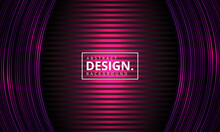Abstract Purple Line Background, Modern Landing Page Concept, Vector.