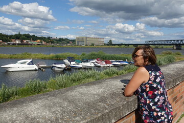 Wall Mural - Elbe bei Lauenburg