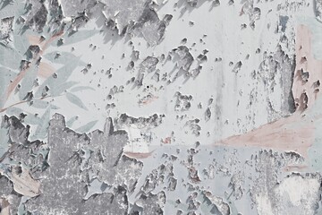 Canvas Print - Peeling paint texture