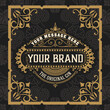 © Roverto - Western card with vintage style