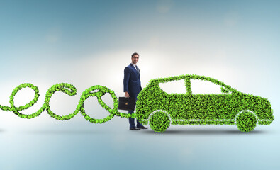 Eco friendly car powered by alternative energy