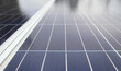 Solar panel, photovoltaic, alternative electricity source - selective focus