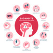Bad habits that damage your brain
