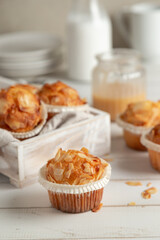 Wall Mural - muffins with apple