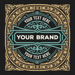 © Roverto - Western card with vintage style