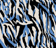 Abstract zebra skin design color pattern seamless