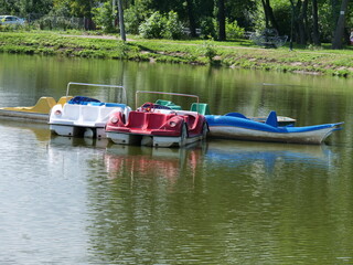 Poster - boats on the river