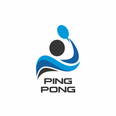business  image logo design ping pong sport