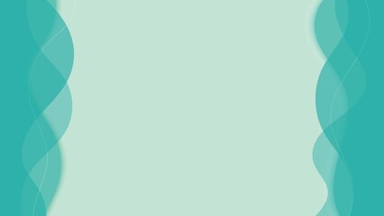 minimal abstract geometric cyan blue dynamic wave background. good for banner, frame, web or present