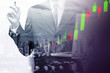 © czchampz - Various type of financial and investment in Bond market. i.e. ETFs, bonds, stocks, crypto currency Sustainable portfolio management, long term wealth management with risk diversification concept.
