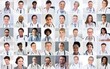 © Andrey Popov - Diverse Multicultural Medical Doctor Photo Collage