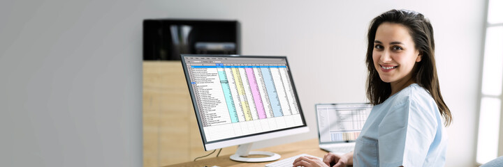 Medical Bill Codes And Spreadsheet Data