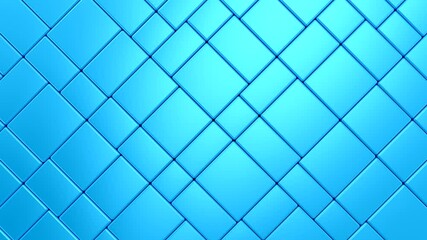 Rhombus Background. Abstract motion, loop, two color, 3d rendering, 4k resolution
