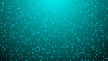 Abstract Dot Green Blue Pattern Gradient Texture Technology Background.