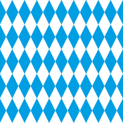 Seamless Bavarian rhombic pattern. Ideal for textiles, packaging, paper printing, simple backgrounds and textures