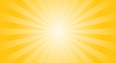 sun ray vector background. radial beam sunrise or sunset light retro design illustration. light sunb