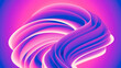 Modern abstract background for wallpaper. Magenta waves abstract background