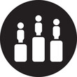 © Barudak Lier - Podium glyph icon