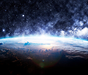Wall Mural - earth - elements of this image furnished by nasa