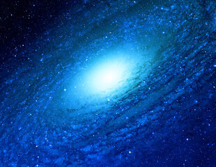 Wall Mural - swirl galaxy - elements of this image furnished by nasa