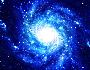 Wall Mural - swirl galaxy - elements of this image furnished by nasa
