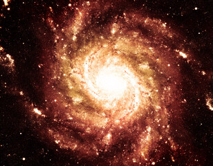 Wall Mural - swirl galaxy - elements of this image furnished by nasa
