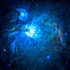 Wall Mural - intergalactic - elements of this image furnished by nasa