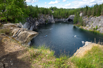 Ruskeala Marble Canyon