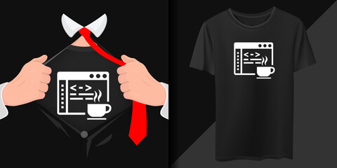 coffee code, turn coffee into code, programmer shirt, eat sleep code
