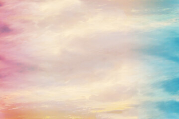 Wall Mural - soft cloud sky subtle background pastel gradient color for sky cloud nature abstract background