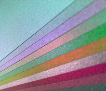 Shimmer Duochrome Holographic Coloured Diagonal Stripes Bokeh Background