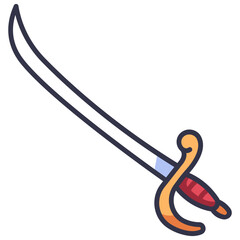 Wall Mural - sword icon