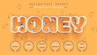 © rwgusev - Honey -  Editable Text Effect, Font Style