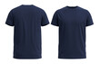 3D HQ Rendered T-shirt. With detailed and Texture. Color [ NAVY ]