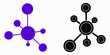 © KOSTA_UKRAINE - New vector concept network icon. Connecting people. Network configuration.Transfer of information. Vector icon.