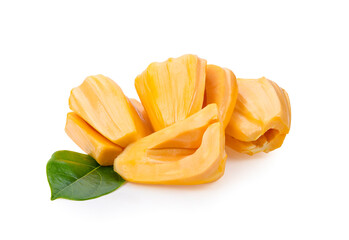 Sticker - sweet jackfruit on white background