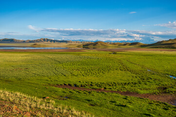  landscape with mountains