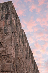 Wall Mural - Stone fortress in Jerusalem