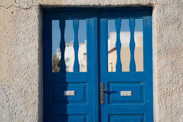 Wall Mural - Oia village architecture Santorini island Greece