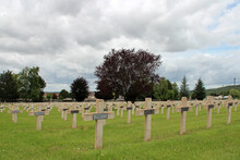 Military Cemetery In Verdun In Lorraine (france) 