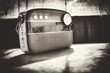 © Scopio - Gray and black photo of vintage transistor radio