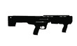 Smith and Wesson M&P 12 Gauge Bullpup Shotgun Silhouette