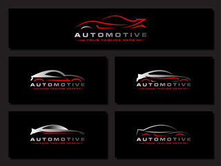 Sticker - Car wash logo car automobiler race car automotive design