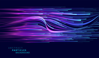 Data connection speed line