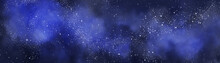 Space Background With Realistic Nebula And Lots Of Shining Stars. Infinite Universe And Starry Night. Colorful Cosmos With Stardust And The Milky Way. Magical Color Galaxy.