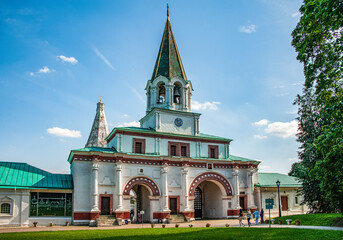 Wall Mural - The walled territory of the tsar's estate was called the Sovereign's Yard. The preserved architectural monuments were erected in the second half of the 17th century.    