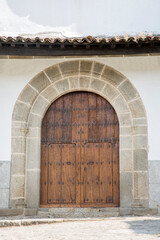 Wall Mural - Parish Church Entrance, Candelario; Salamanca